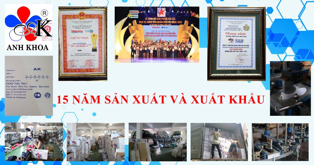 Kinh nghiệm sản xuất của giày anh khoa
